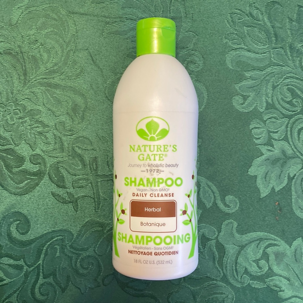 Rare Nature's Gate Herbal Vegan Daily Cleanse Shampoo 18 fl oz (Discontinued)